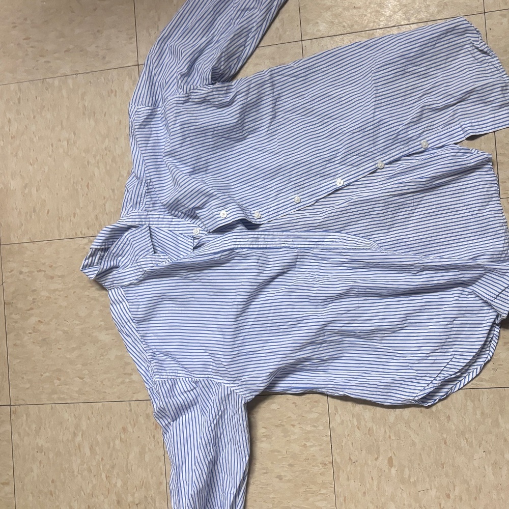 Plaid Button up blouse